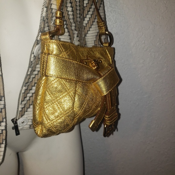 Marc Jacobs  Quilted Gold Purse - Picture 4 of 8